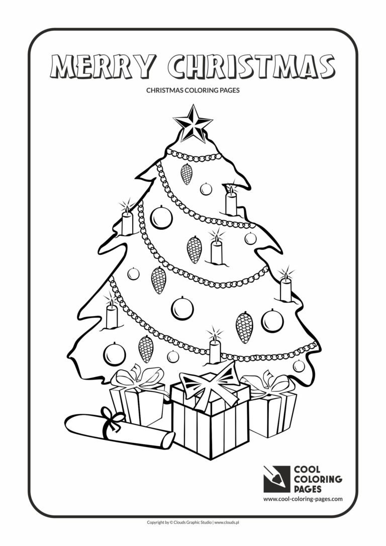 Cool Coloring Pages Christmas tree no 2 coloring page - Cool Coloring