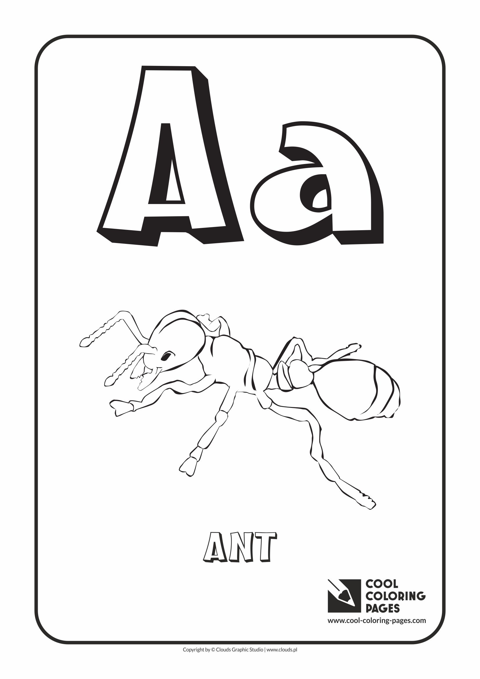 Cool Coloring Pages Alphabet Coloring Pages Cool Coloring Pages 