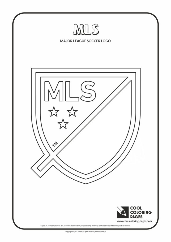 Cool Coloring Pages MLS logo coloring pages - Cool Coloring Pages