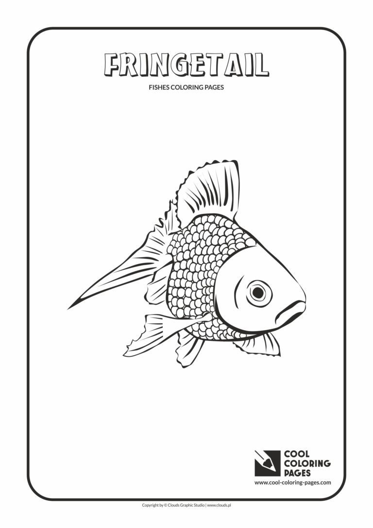 Cool Coloring Pages Fringetail coloring page - Cool Coloring Pages