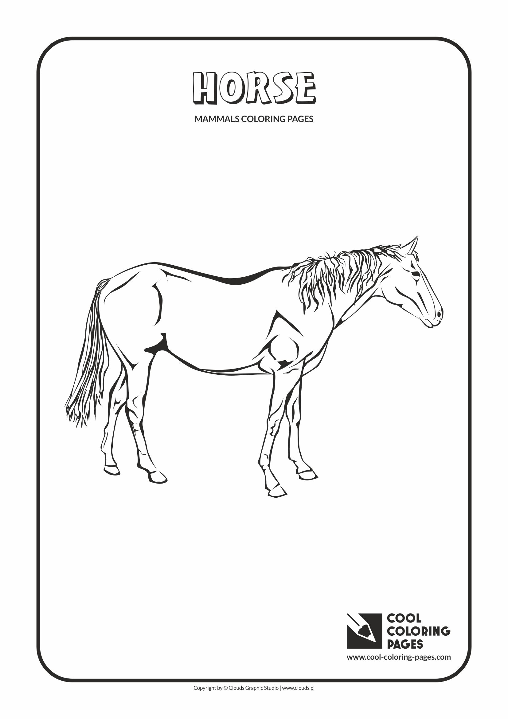 Cool Coloring Pages Mammals coloring pages - Cool Coloring Pages | Free