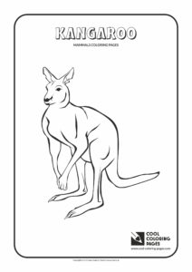 Cool Coloring Pages Kangaroo coloring page - Cool Coloring Pages | Free ...