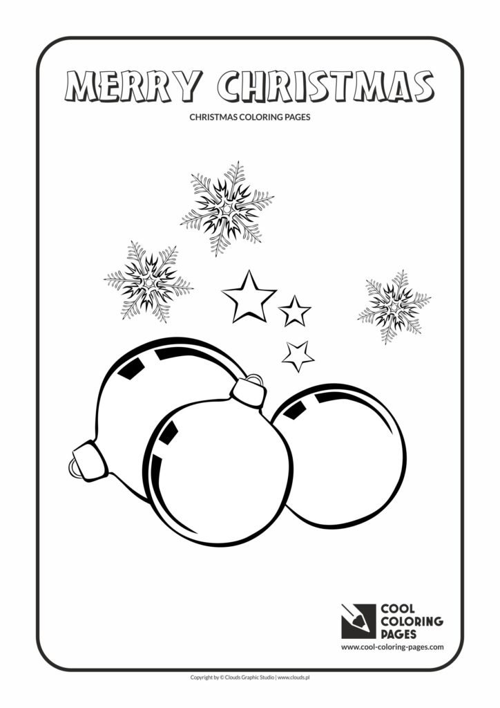 Download Cool Coloring Pages Christmas glass balls no 1 coloring ...