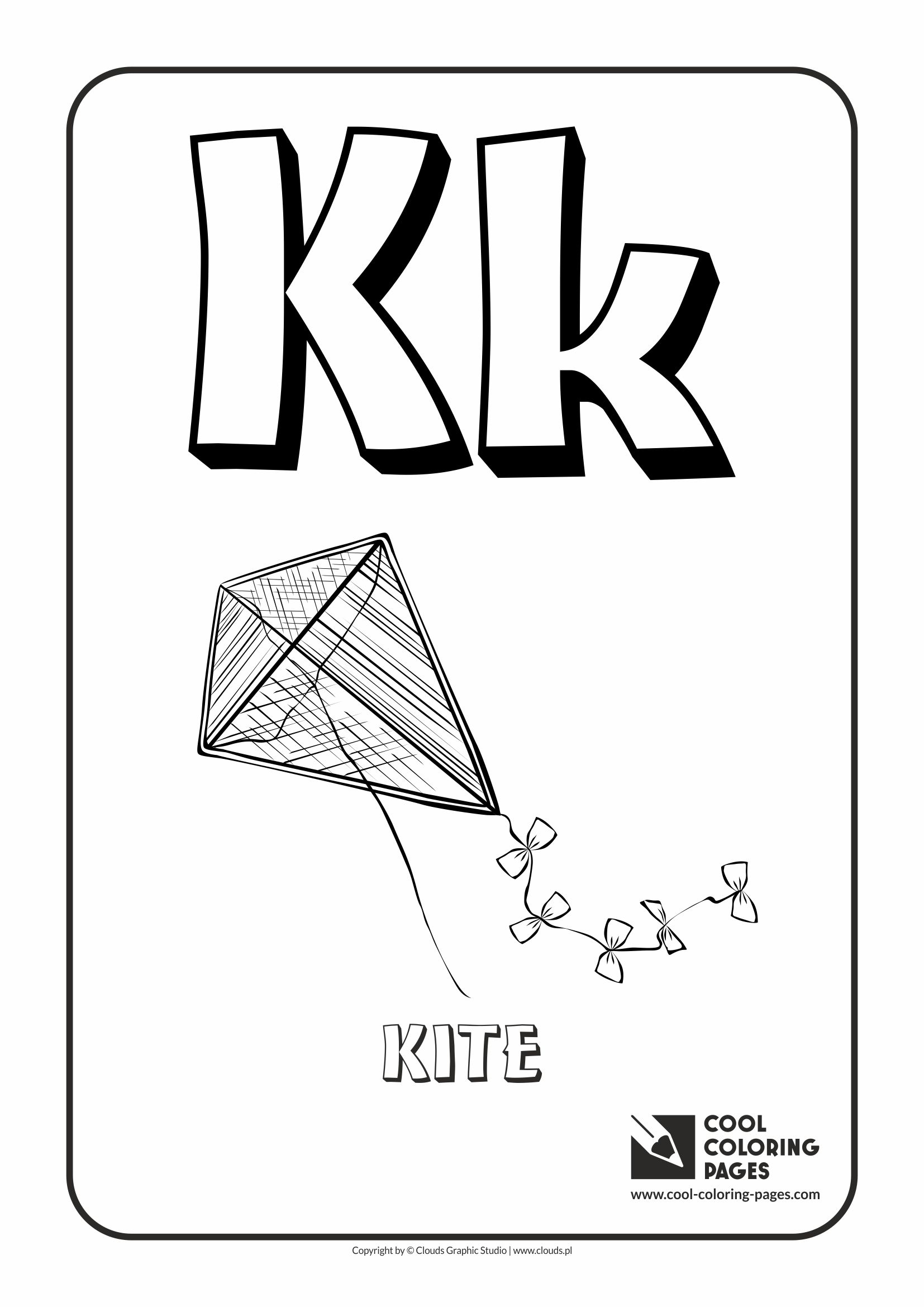 Letter Kk Coloring Pages Coloring Pages