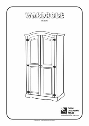 Cool Coloring Pages - Coloring objects / Wardrobe