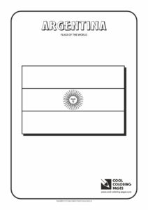 Cool Coloring Pages Argentina flag - Cool Coloring Pages | Free ...