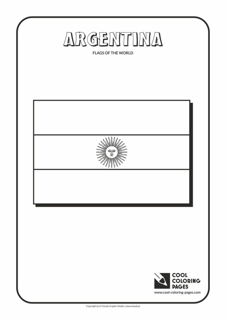 Cool Coloring Pages Argentina flag - Cool Coloring Pages | Free ...