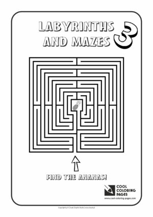 Cool Coloring Pages - Labyrinths and mazes / Maze no 3