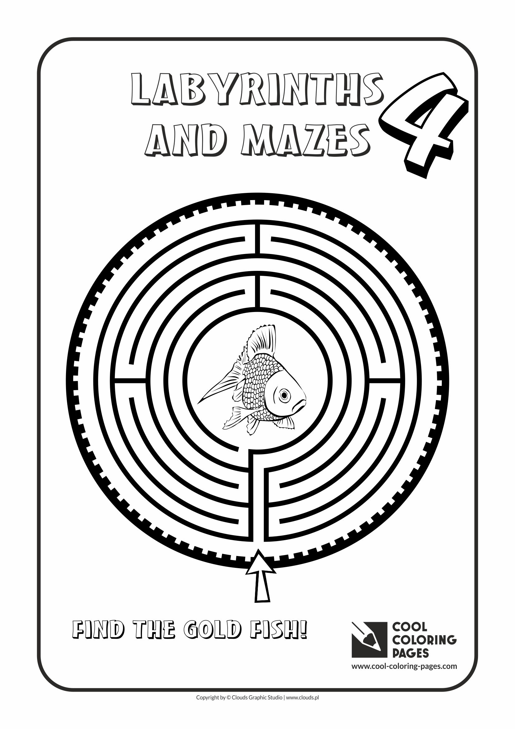 Cool Coloring Pages Labyrinths And Mazes Cool Coloring Pages Free 