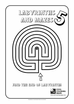 Cool Coloring Pages - Labyrinths and mazes / Maze no 5