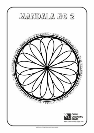 Cool Coloring Pages - Mandalas / Mandala no 2