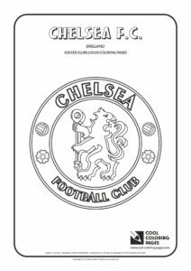 Cool Coloring Pages Chelsea F.C. logo coloring page - Cool Coloring ...