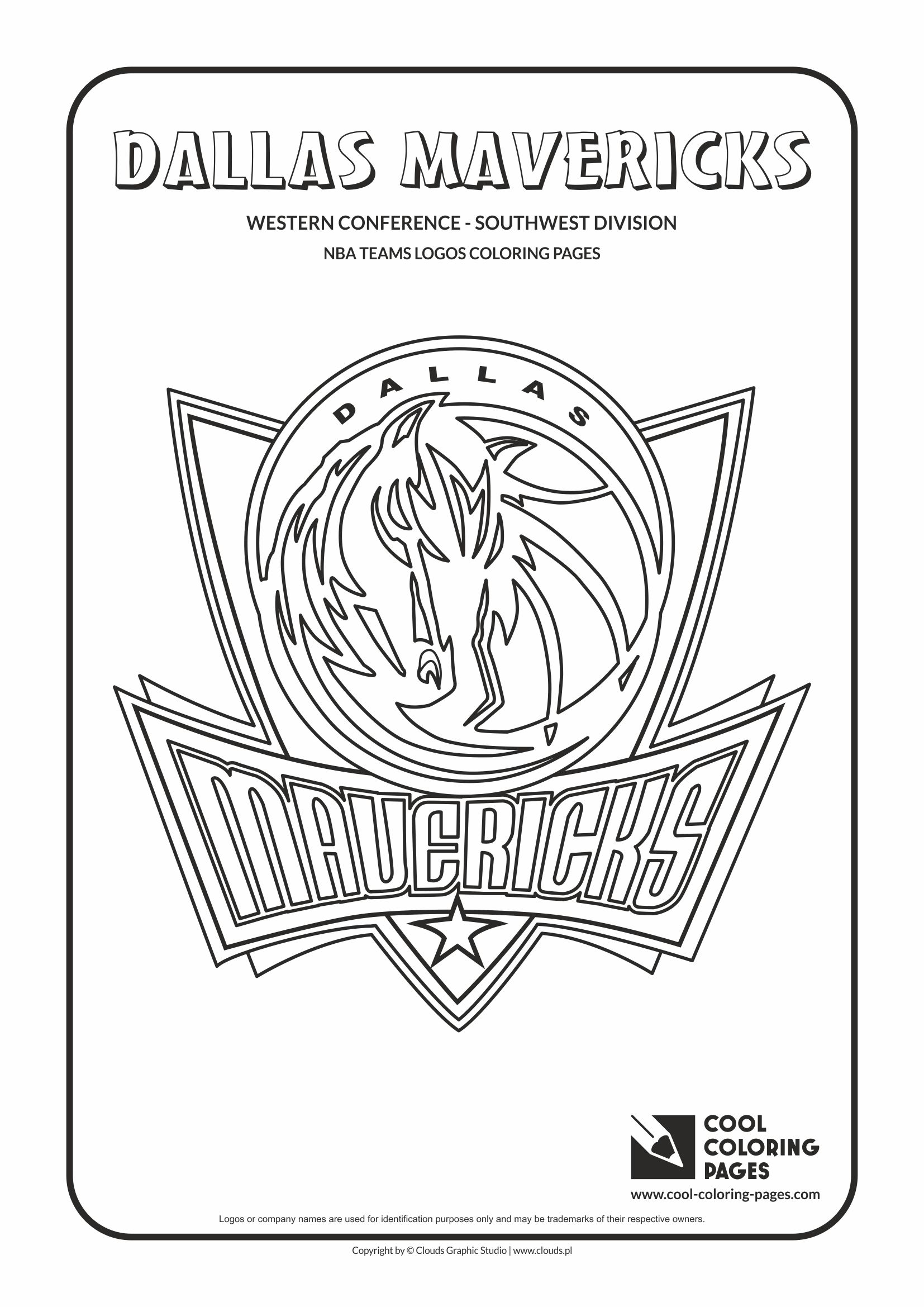 Cool Coloring Pages NBA Teams Logos Coloring Pages Cool Coloring 