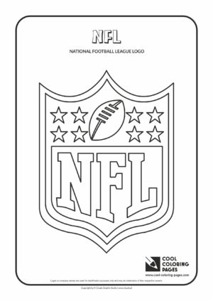 Cool Coloring Pages - NFL logo coloring page