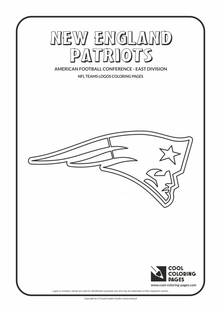 Cool Coloring Pages New England Patriots - NFL American football teams