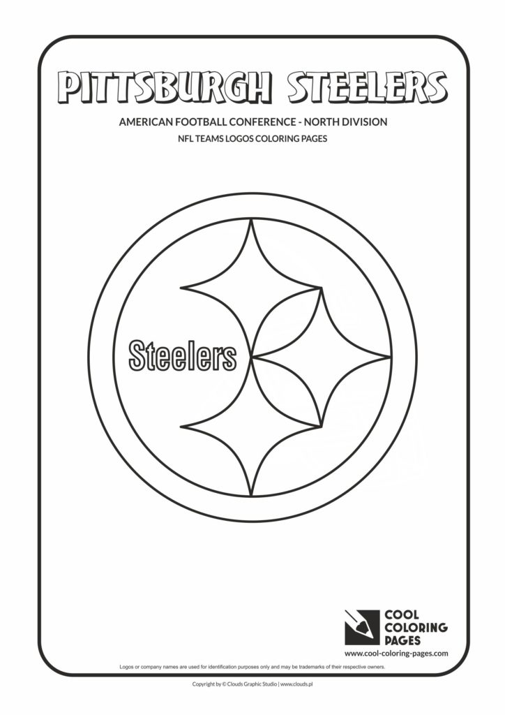Cool Coloring Pages Pittsburgh Steelers - NFL American football teams