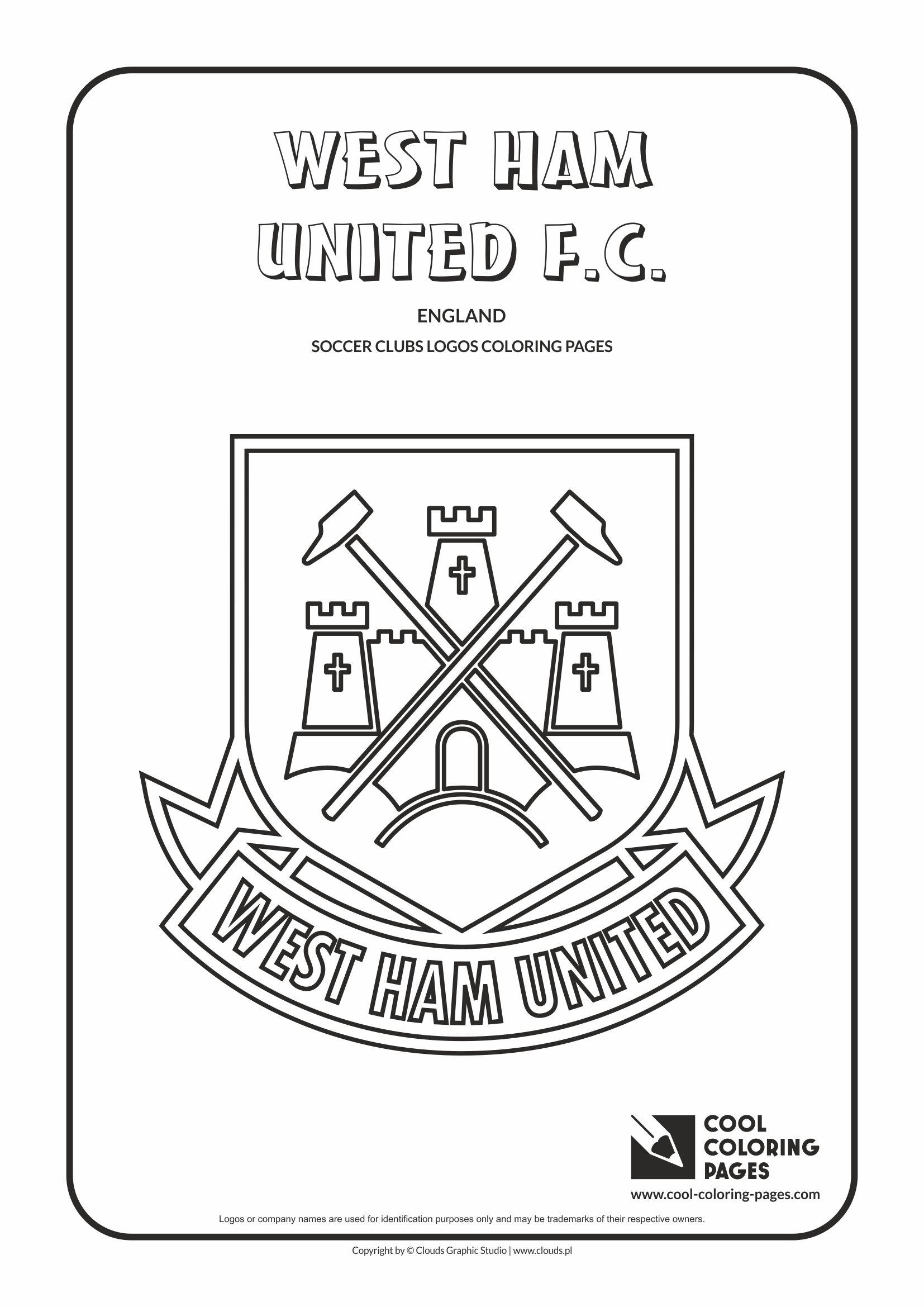 Cool Coloring Pages Soccer clubs logos - Cool Coloring Pages | Free