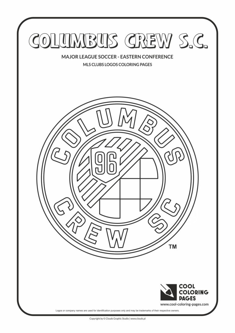 Cool Coloring Pages Columbus Crew SC logo coloring pages - Cool ...