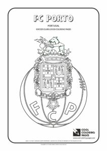 Cool Coloring Pages FC Porto logo coloring page - Cool Coloring Pages ...