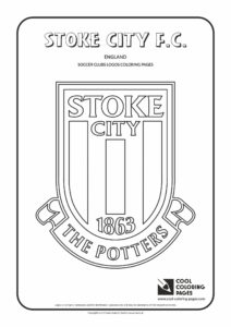 Cool Coloring Pages Stoke City F.C. logo coloring page - Cool Coloring ...