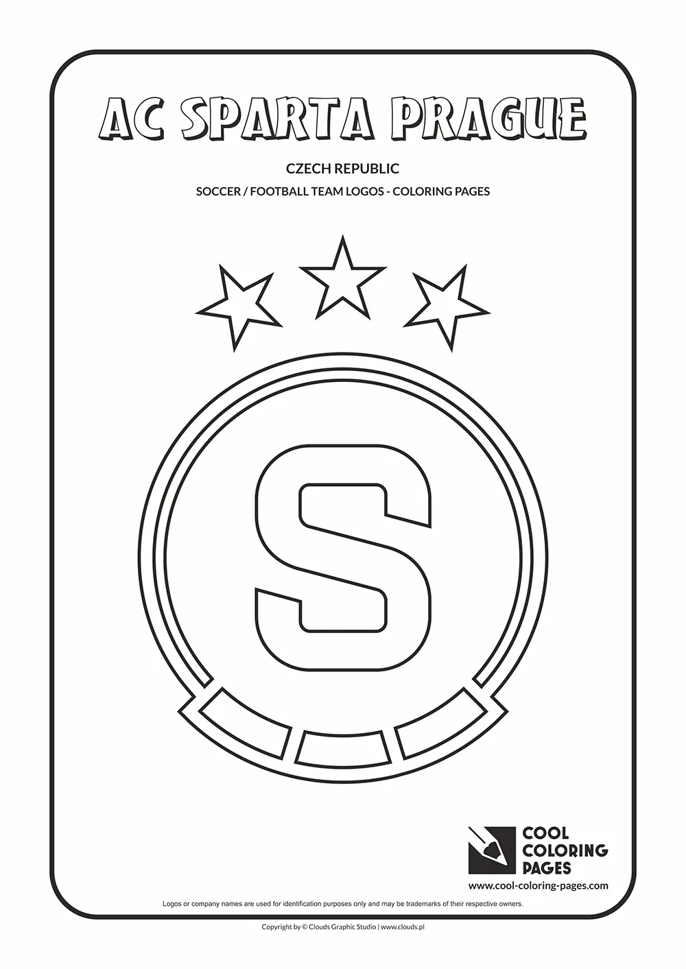 AC Sparta Prague logo coloring pages